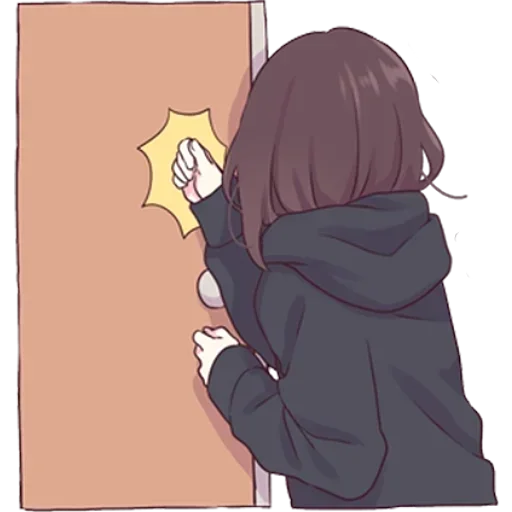 Стикер Куруми-тян