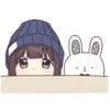 Стикер Куруми-чан (bonus)