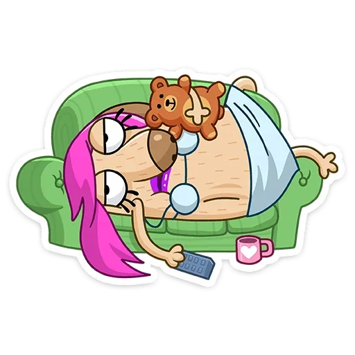 Стикер Леди Ди