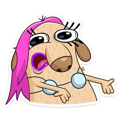 Стикер Леди Ди