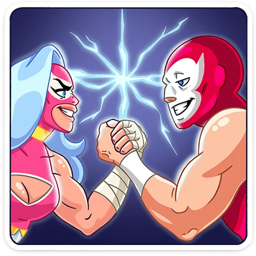 Стикер Леди Сила