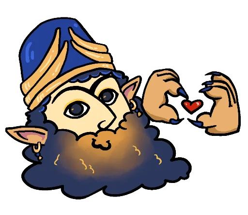 Стикер Laughmassu