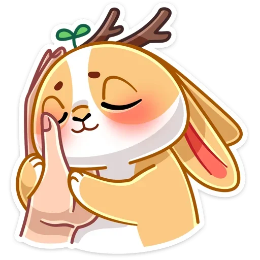 Стикер Листочек