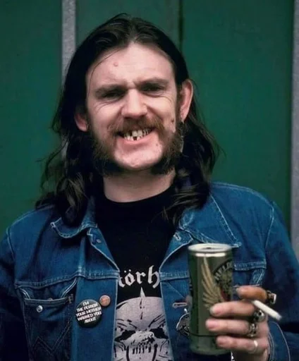 Стикер Lemmy Kilmister motorhead