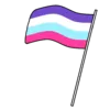 Стикер Флаги лгбтк+