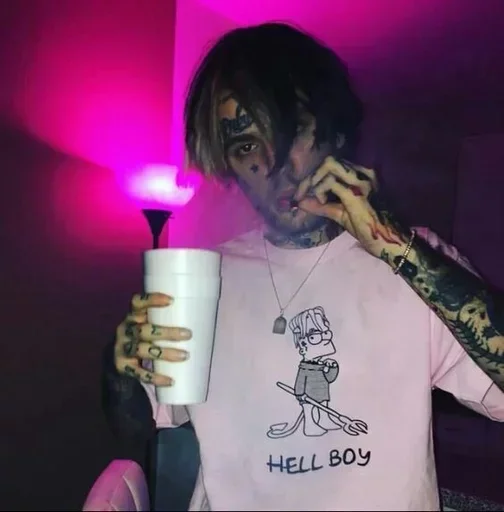 Стикер lil peep :)