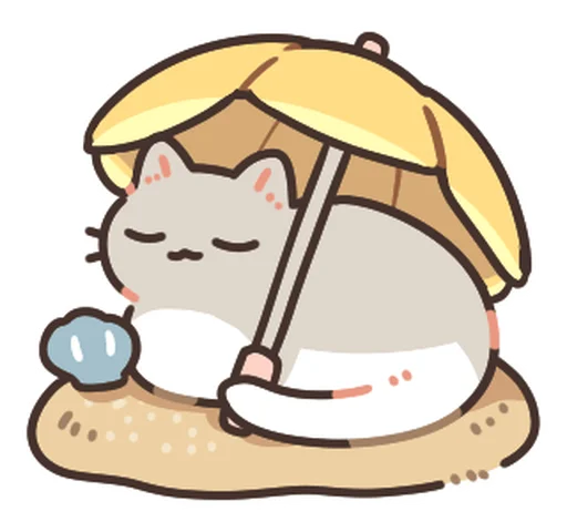 Стикер Котики