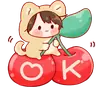 Стикер Kun cat