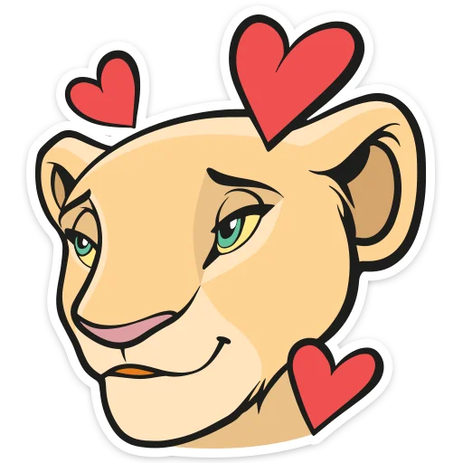 Стикер Король Лев