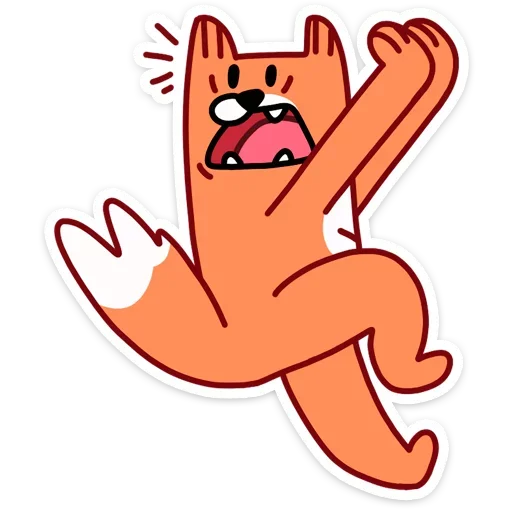 Стикер Лис из вк