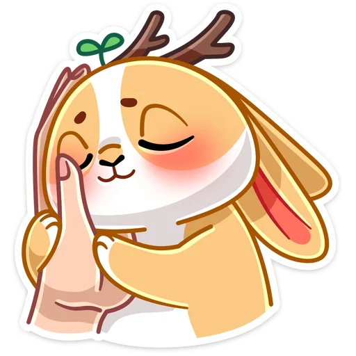 Стикер Листочек