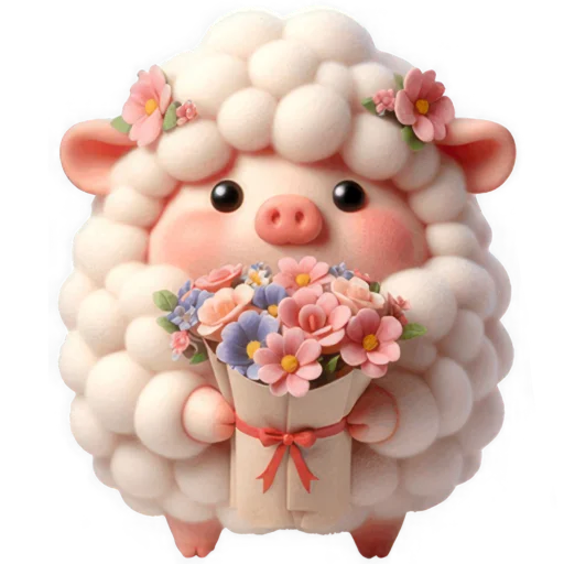 Стикер Свинячка