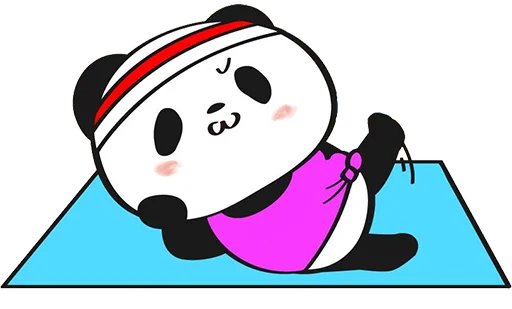 Стикер Little panda