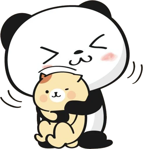 Стикер Little panda