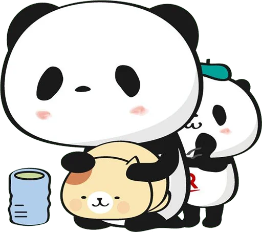 Стикер Little panda