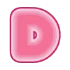 Эмодзи Little Pink Letters