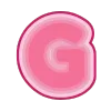 Эмодзи Little Pink Letters