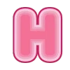 Эмодзи Little Pink Letters