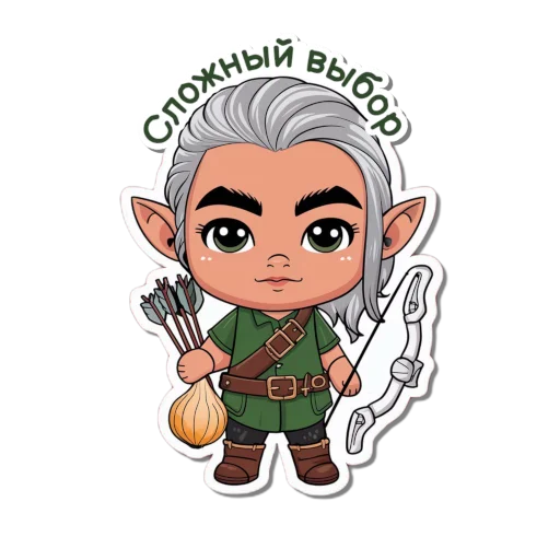 Стикер livekey