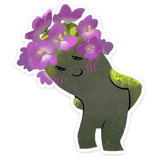 Стикер Камешковое безобразие