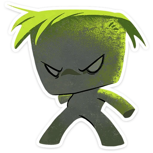 Стикер Камешковое безобразие