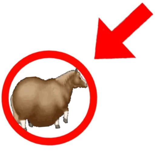 Стикер Лошадь из TikTok