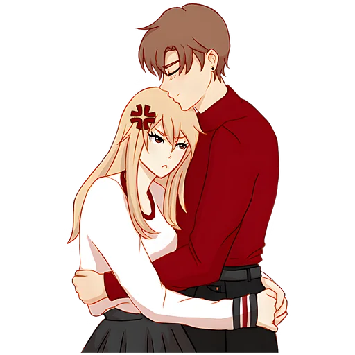 Стикер Любовь в воздухе 3