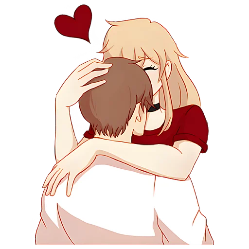 Стикер Любовь в воздухе 3