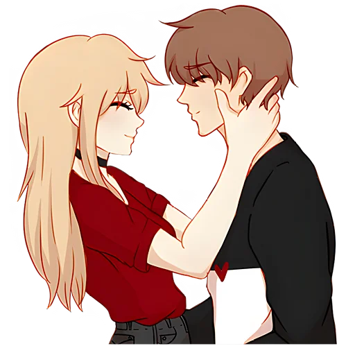 Стикер Любовь в воздухе 3