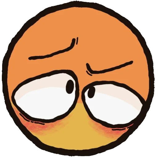 Стикер cool emoji