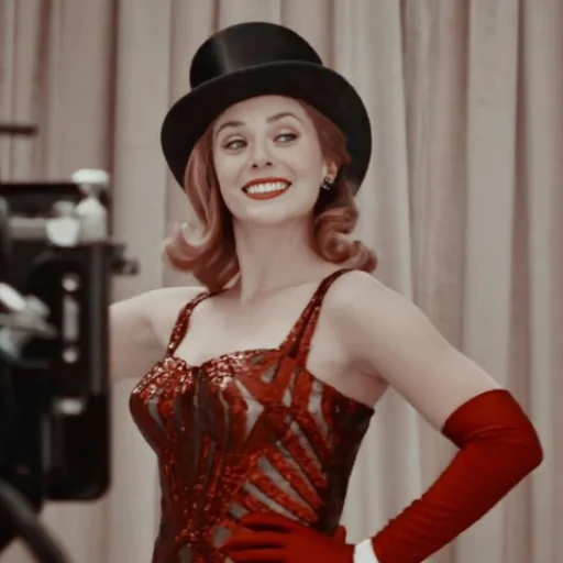 Стикер Алая ведьмочка