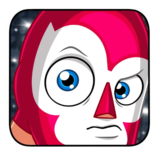 Стикер Лучадор Бобо