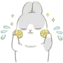 Стикер Machiko Rabbit