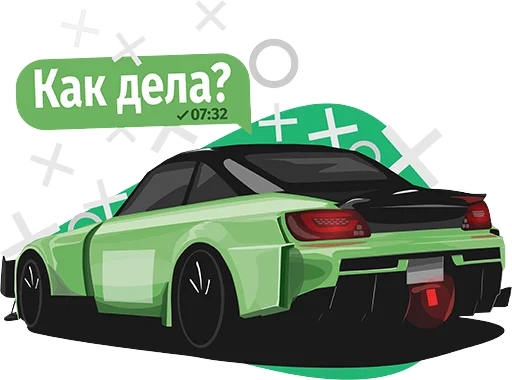 Стикер JDM