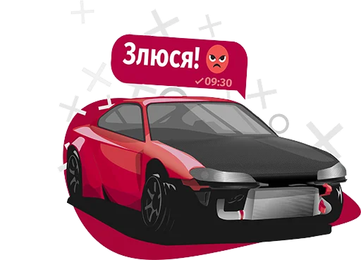Стикер JDM