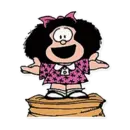 Стикер Mafalda Pack