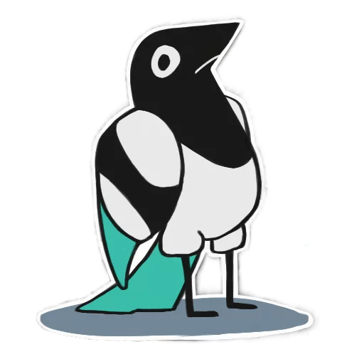Стикер Mister Magpie