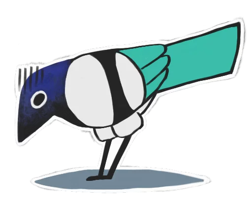 Стикер Mister Magpie