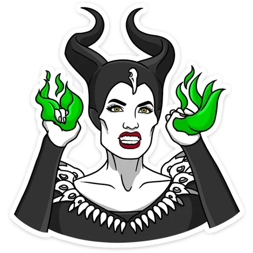 Стикер Малефисента: Владычица тьмы