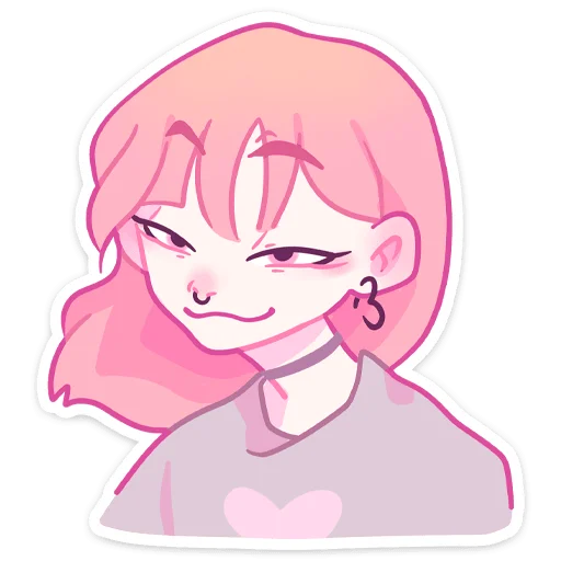 Стикер Малиновый Джем