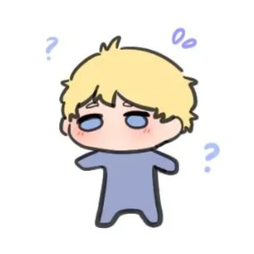 Стикер mandela chibi