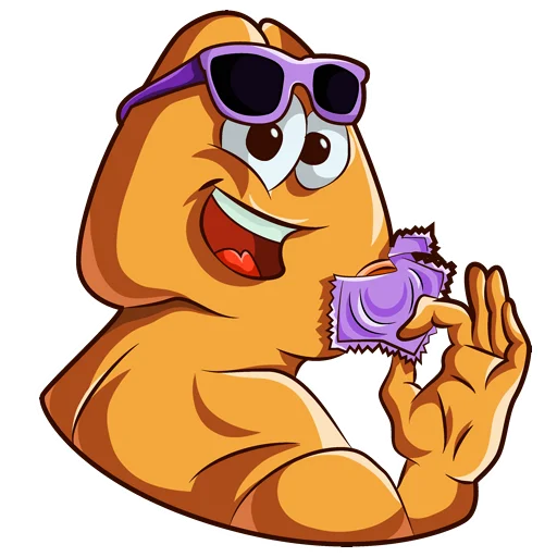 Стикер man potency