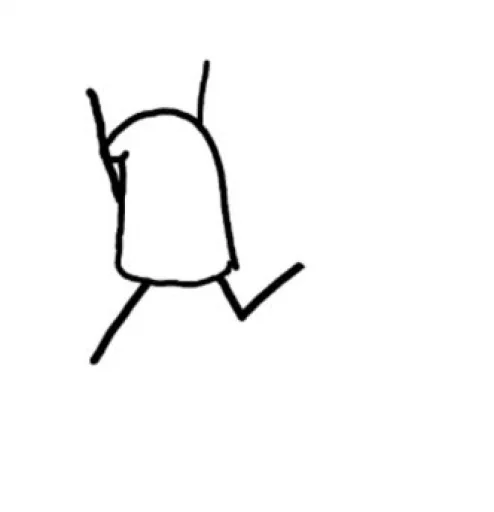 Стикер Manusia lidi