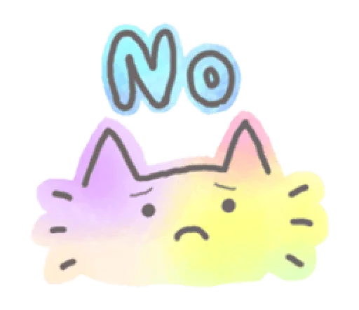 Стикер Marble Cat Pack