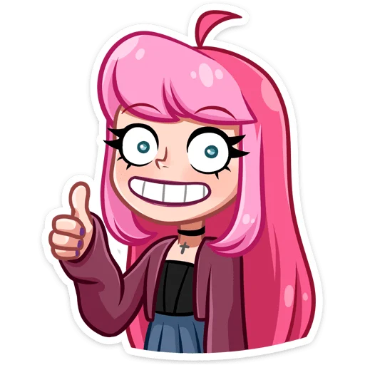 Эмодзи Марго и Ника