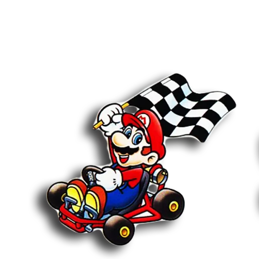Стикер Mario Kart