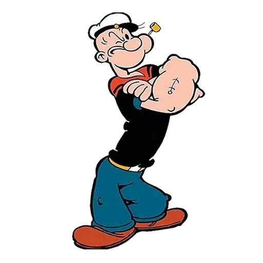 Стикер Моряк Попай