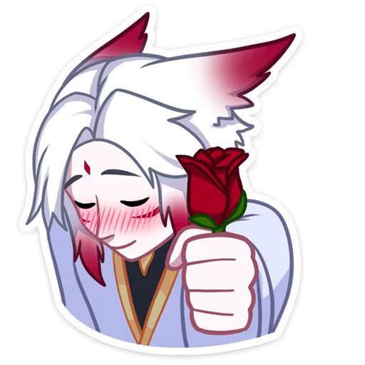 Стикер Мари и Хидэ