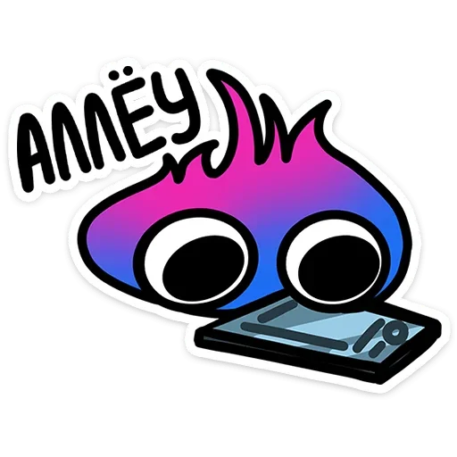 Стикер Огонек Мэтч