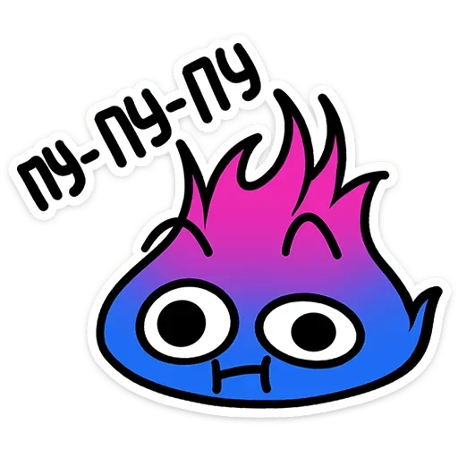 Стикер Огонек Мэтч